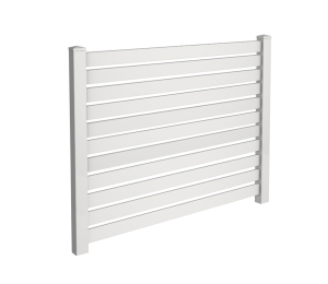 6' Tall Horizontal Semi-Private Fence 